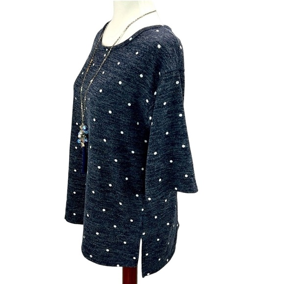 Gilli Polkadot Knit Blouse - Picture 2 of 6